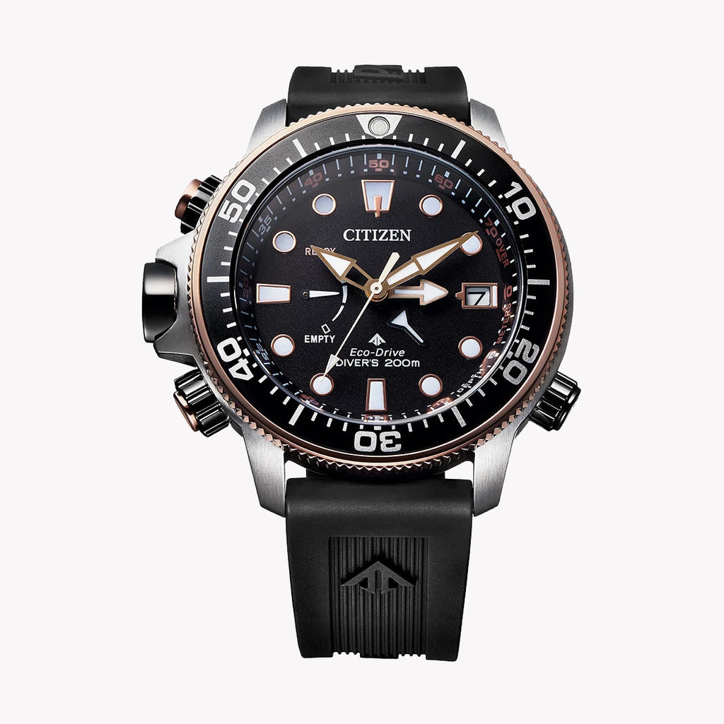 CITIZEN BN2037-11E - ADVENTURE READY MEN'S ECO-DRIVE DIVE WATCH WITH BLACK URETHANE BAND-i-Watch-5