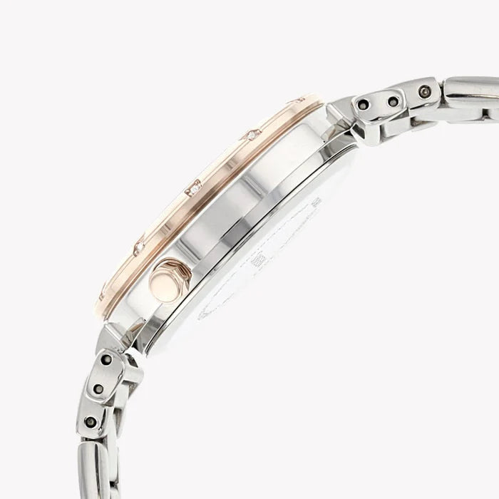 Casio She-4051sg-4audf Elegant Sporty - Rose Gold Charm Timepiece For Women With Stainless Steel Band by i-watch