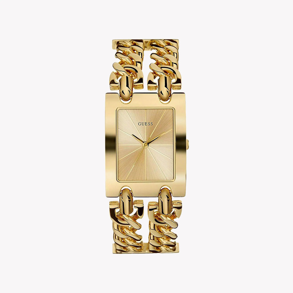 Guess Women's Gold Stainless Steel, Champagne Dial | W1117l2 by i-watch