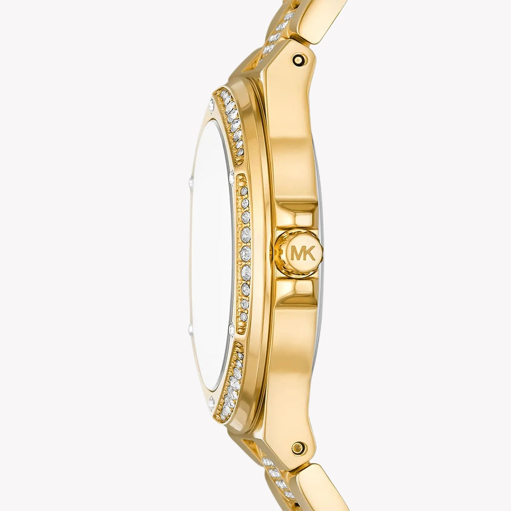 MICHAEL KORS MK7361 - LUXE GOLD CHARM WOMEN'S WATCH WITH WHITE DIAL & STAINLESS STEEL BAND-i-Watch-2