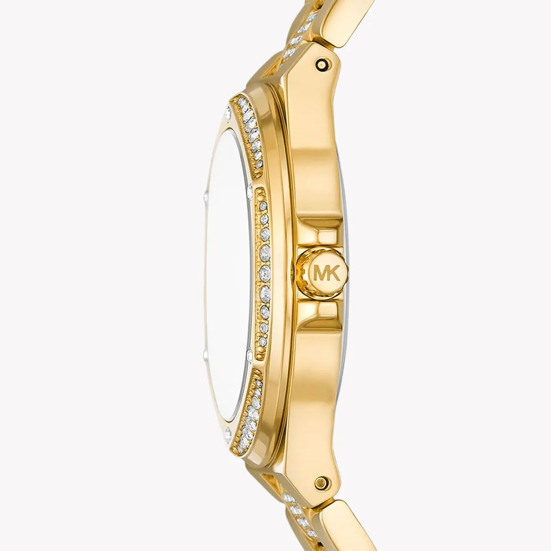 Michael Kors Women's Gold Stainless Steel Watch, White Dial | Mk7361 by i-watch