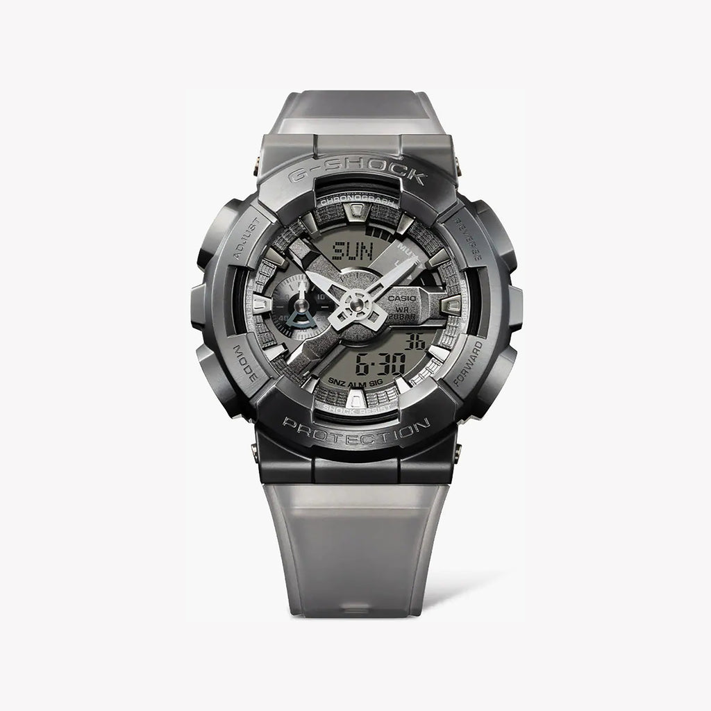 CASIO G-SHOCK GM-110MF-1ADR - SPORTY ELEGANCE UNISEX TIMEPIECE WITH GRAY RESIN BAND-i-Watch-5