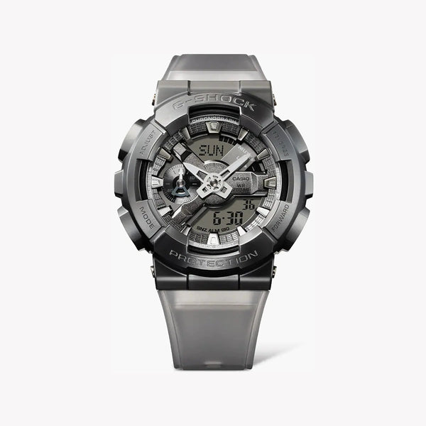 Casio G-Shock Gm-110mf-1adr - Sporty Elegance Unisex Timepiece With Gray Resin Band by i-watch