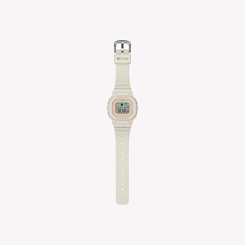 G-Shock Women's Watch with Off-White Resin Case and Off-White Resin Band-i-Watch-3