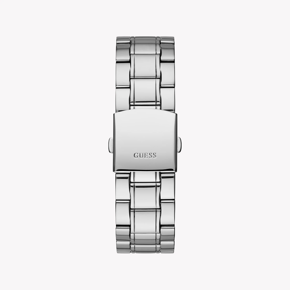 Guess Women's Silver Watch, Black Dial | W1315g1 by i-watch
