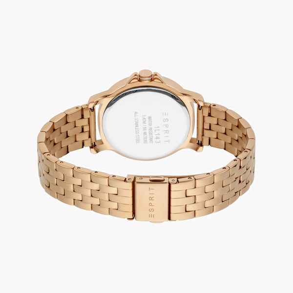 Esprit Women's Rose Gold Watch, Stainless Steel | Es1l140m0025 by i-watch