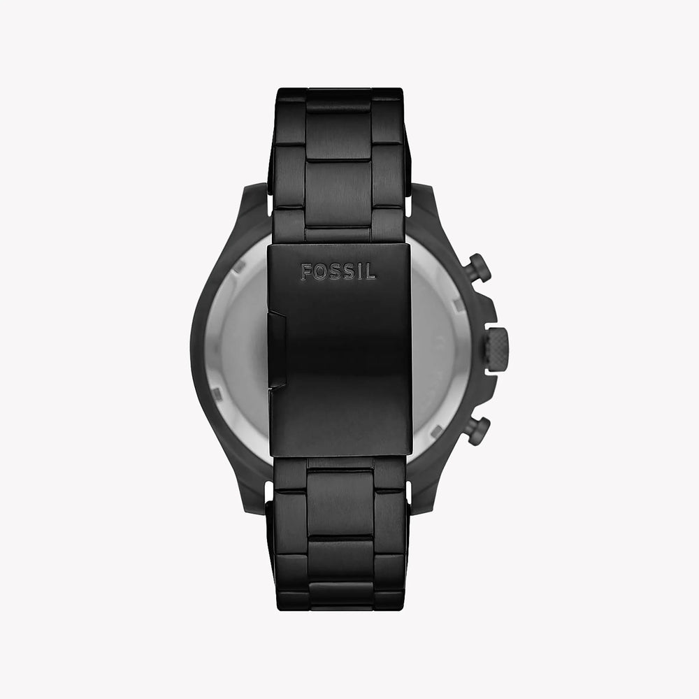 Fossil Men's Black Stainless Steel Watch, Black Dial | Fs5754 by i-watch