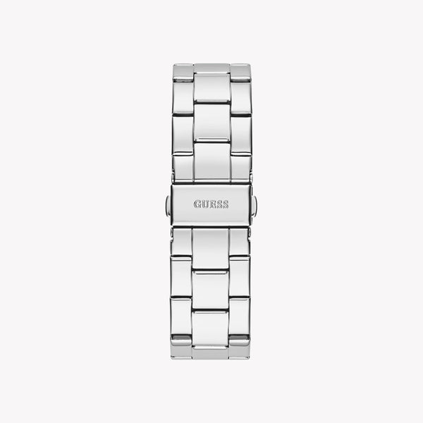 Guess Unisex Silver Stainless Steel Watch, Silver Dial | Gw0292l1 by i-watch