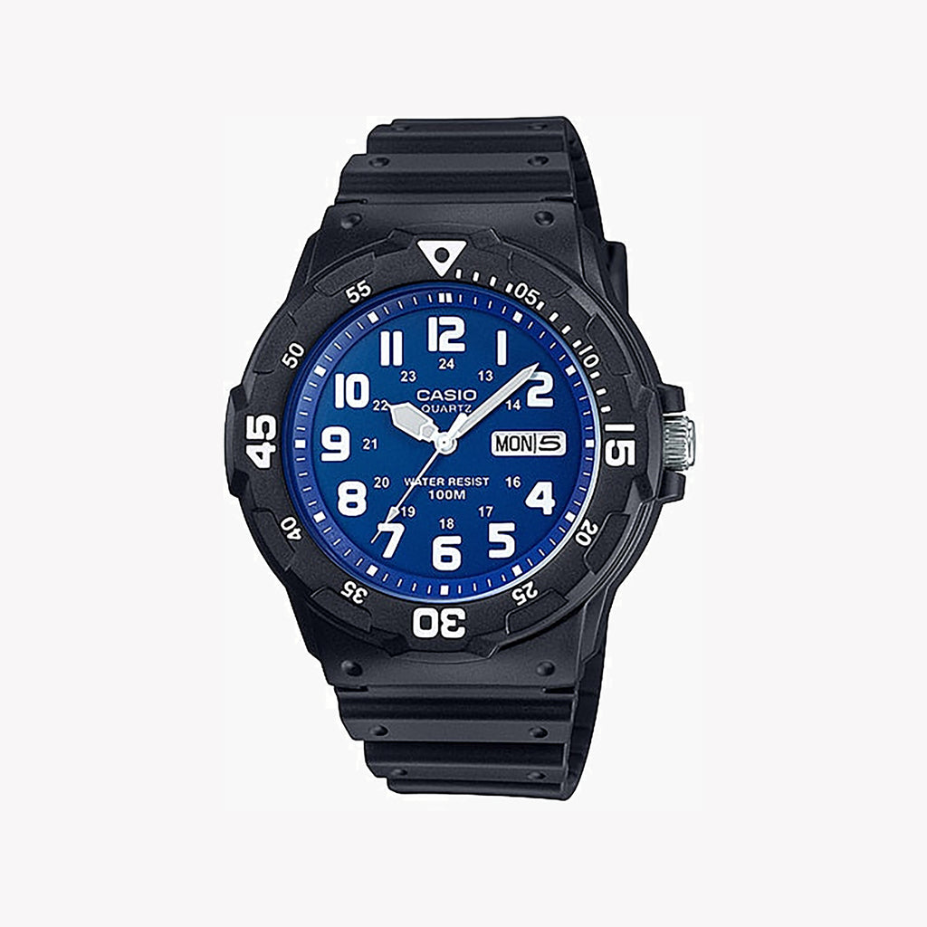 CASIO MRW-200H-2B2V SPORTY ANALOG - BOLD ADVENTURE READY MEN'S WATCH WITH BLUE DIAL-i-Watch-3