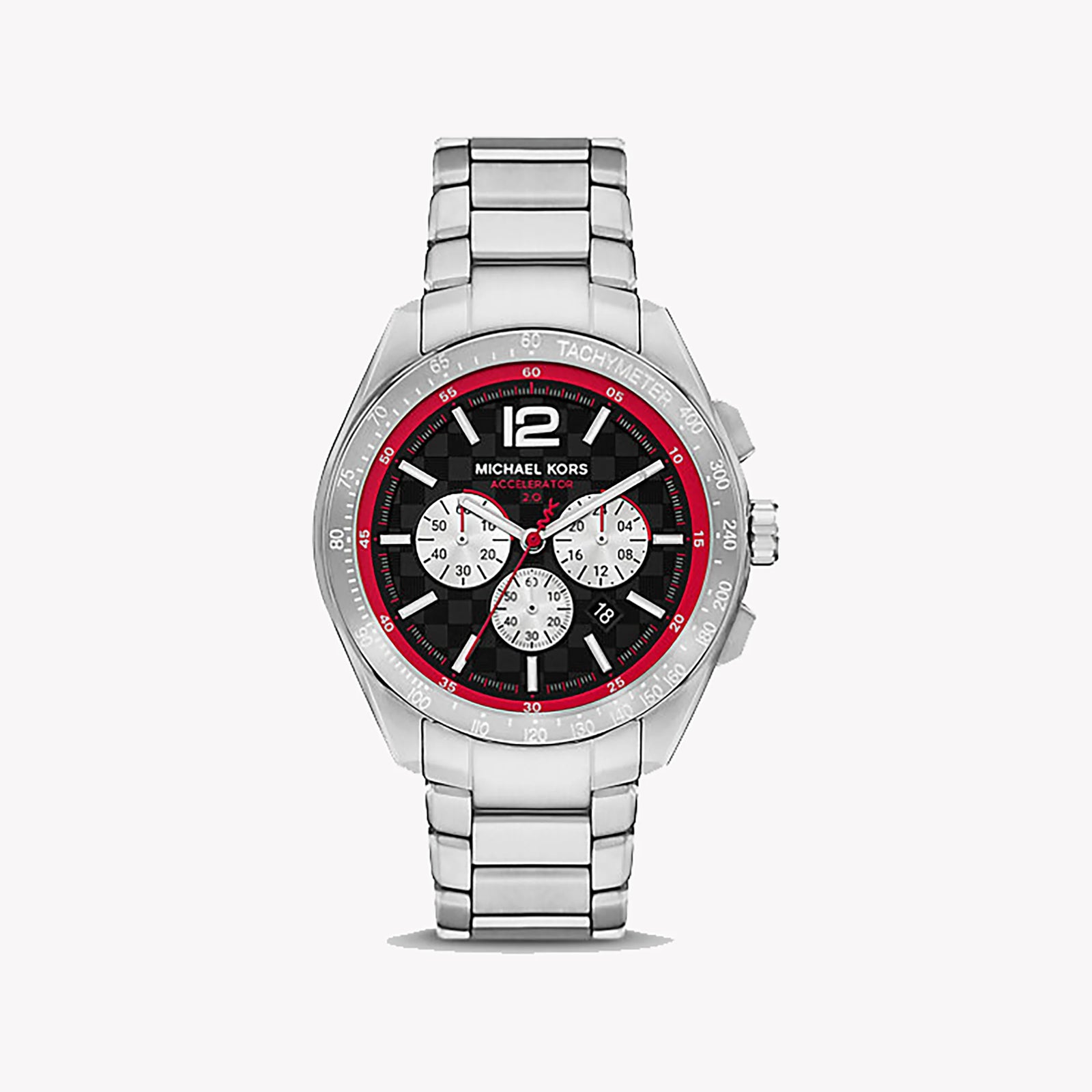 Michael Kors Men's Silver Stainless Steel Watch, Multicolor Dial | Mk9176 by i-watch