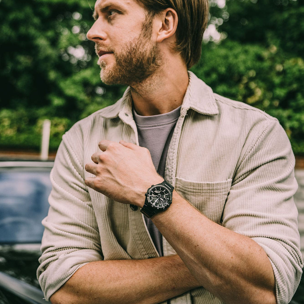 EDIFICE ECB-2200DC-1AEF - BOLD PERFORMANCE MEN'S WATCH WITH STYLISH BLACK DESIGN-i-Watch-5