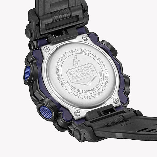 CASIO G-SHOCK GA-900VB-1ADR - BOLD ADVENTURER MEN'S WATCH WITH VIBRANT BLUE DIAL & BLACK RESIN BAND-i-Watch-5
