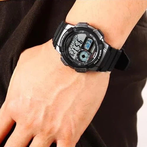 Casio Ae-2000wd-1avsd Sporty Elegance - Men's Stainless Steel Adventure Watch by i-watch