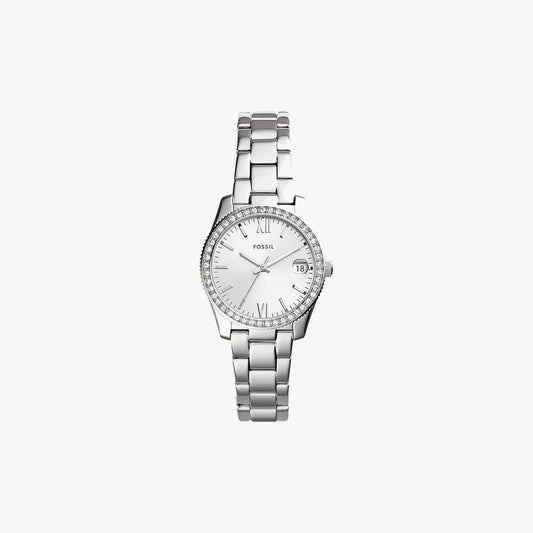 Scarlette Three-Hand Date Stainless Steel Watch ES4317