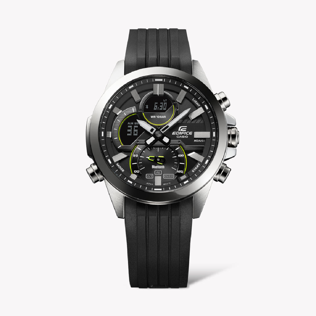 CASIO EDIFICE ECB-30P-1ADF - ADVENTURER'S ULTIMATE TIMEPIECE for Men with Sleek Digital Dial & Smart Connectivity-i-Watch-2