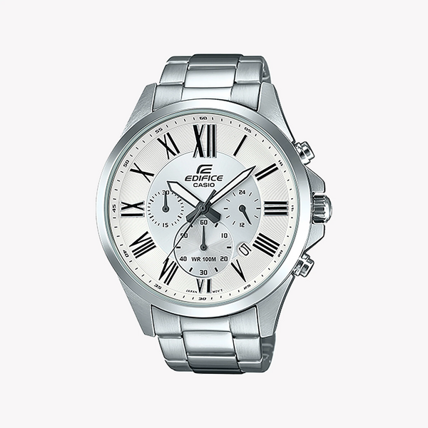 Casio Edifice Efv-500d-7avudf - Sporty Elegance Men's Watch With Stainless Steel Band by i-watch