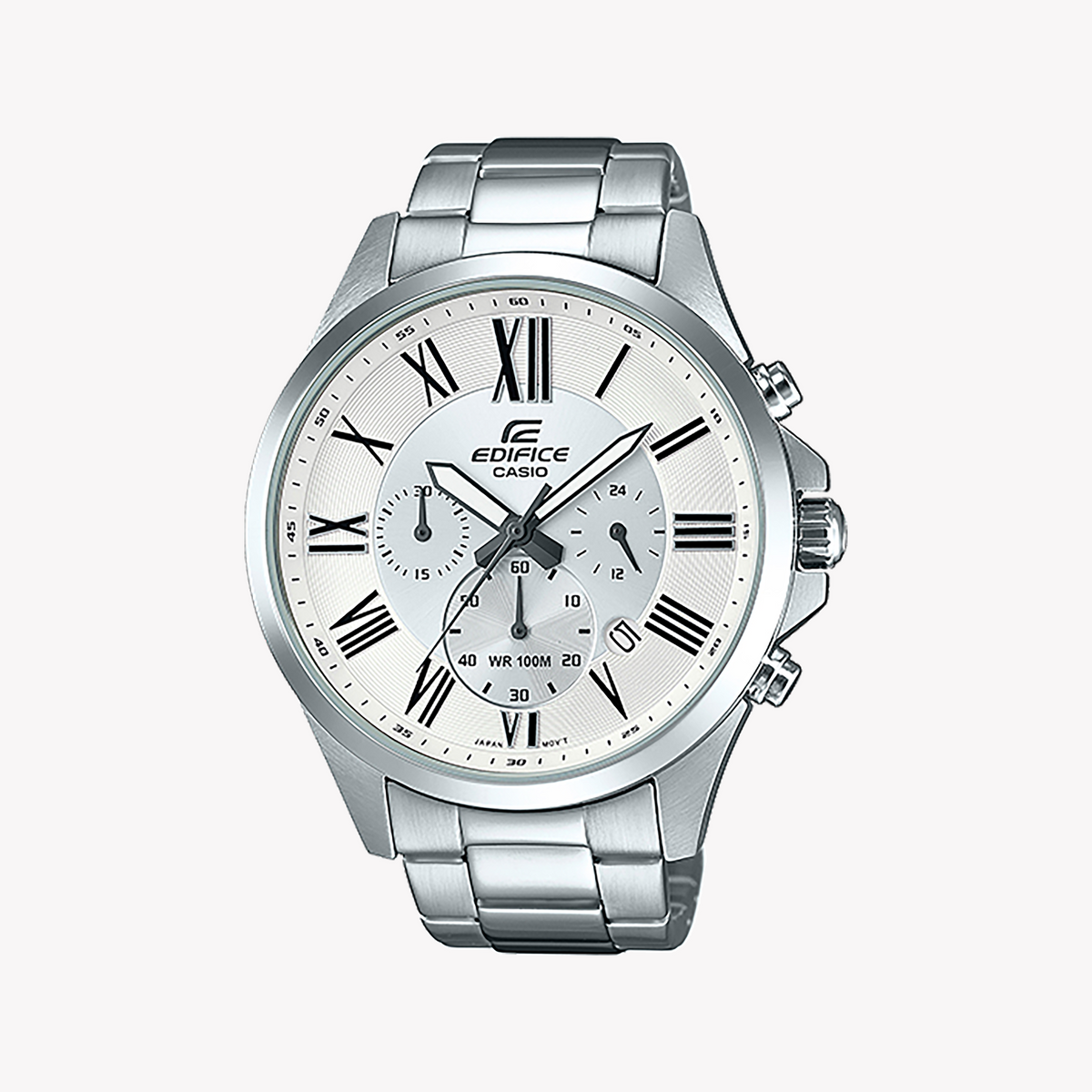 CASIO EDIFICE EFV-500D-7AVUDF - SPORTY ELEGANCE MEN'S WATCH WITH STAINLESS STEEL BAND