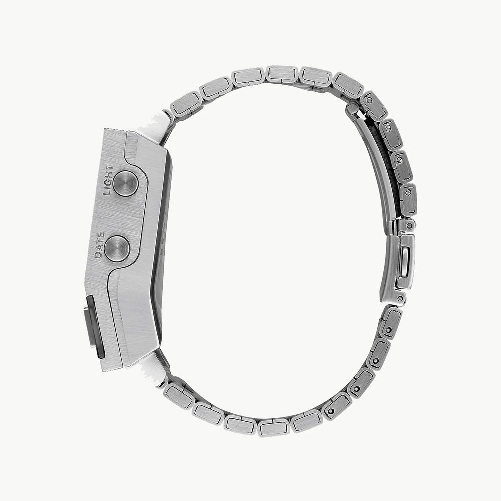 Nixon Women's Silver Stainless Steel Watch, Silver Dial | A1266-000 by i-watch
