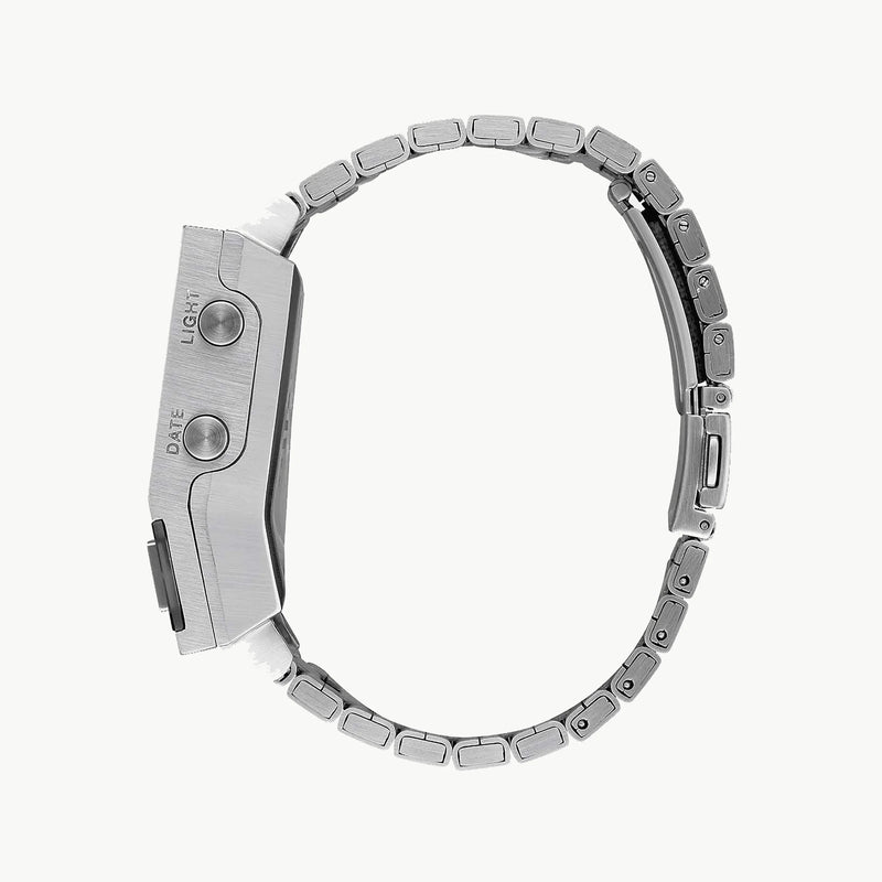 Nixon Women's Silver Stainless Steel Watch, Silver Dial | A1266-000 by i-watch