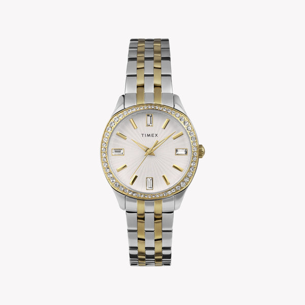 Timex Women's Two-Tone Watch, Silver & Gold | Tw2w17700 by i-watch