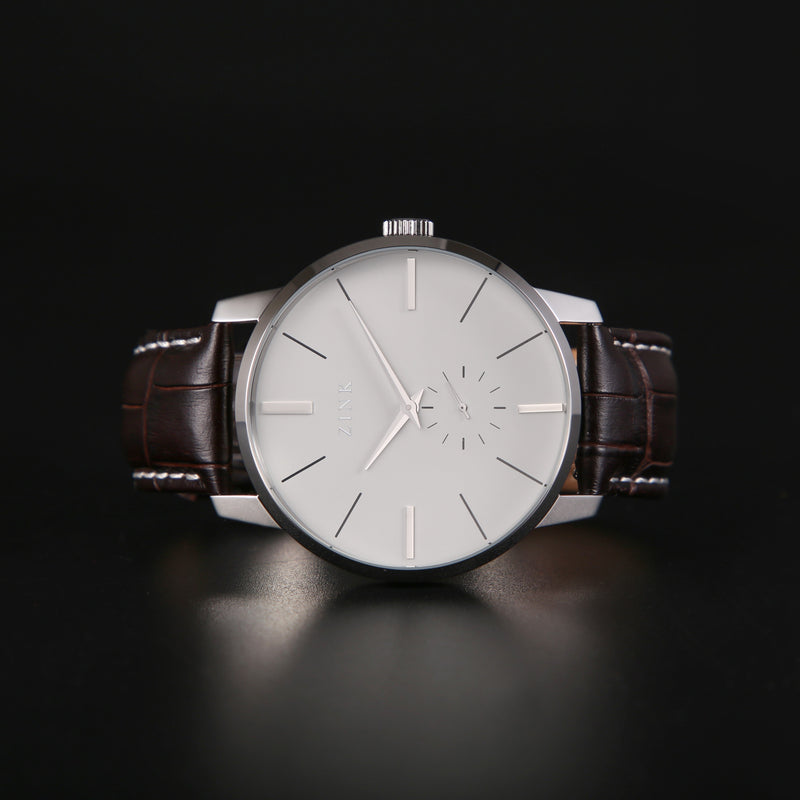 Zink Men's Stainless Steel & Leather Watch | Zk126g5ls-11 by i-watch