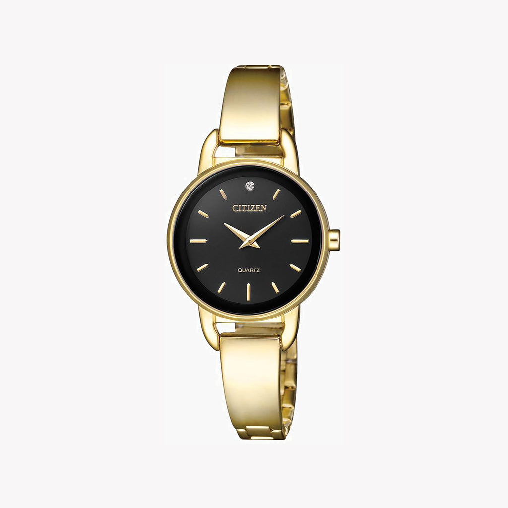 CITIZEN EZ6372-51E - RADIANT SOPHISTICATION WOMEN'S WATCH WITH GOLD STAINLESS STEEL BAND