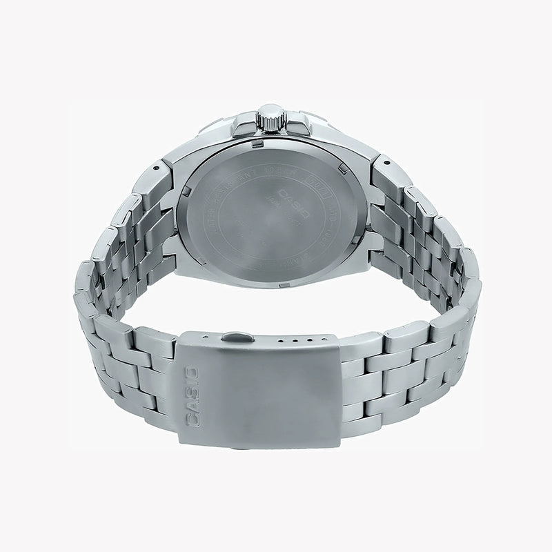 Casio Mtd-1060d-2avdf Sporty Spirit - Stylish Men's Watch With Blue Dial & Stainless Steel Band by i-watch