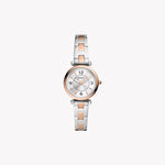 Carlie Three-Hand Two-Tone Stainless Steel Watch ES5201