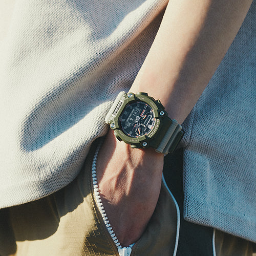 Casio G-Shock Ga-900hc-3adr Adventure Ready - Rugged Green Men's Watch by i-watch