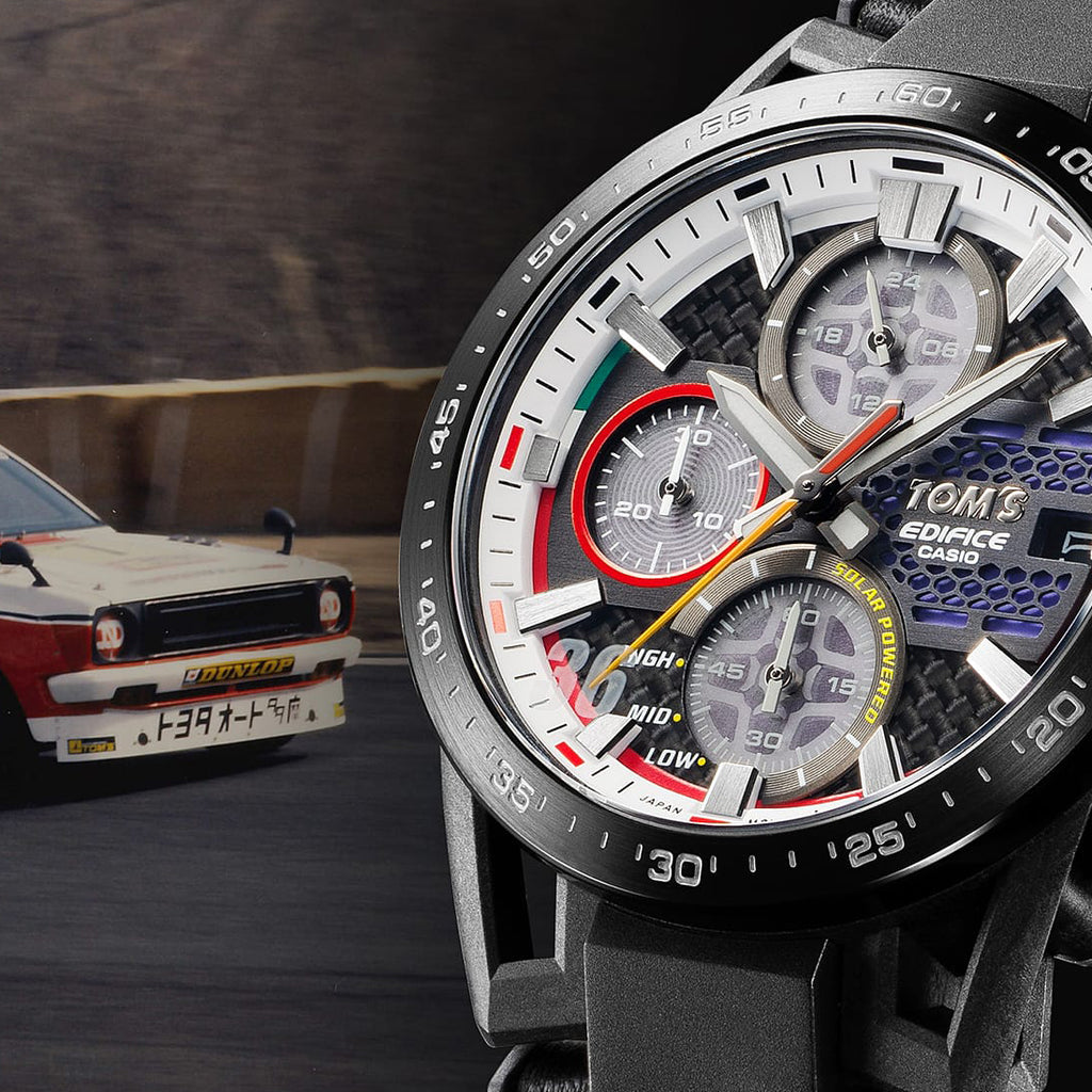 CASIO EDIFICE EFS-S641TMS-1AER - BOLD BLACK & MULTICOLOR DIAL Men's Watch for Style & Adventure-i-Watch-5