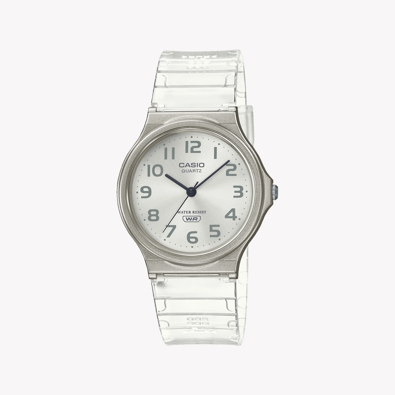 Casio Unisex White Resin Watch, White Dial | Mq-24s-7bdf by i-watch