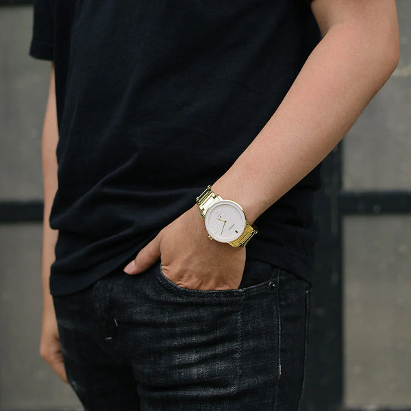 Citizen Be9182-57a - Elegant Gold Mens Watch - Timeless Style & Modern Functionality by i-watch