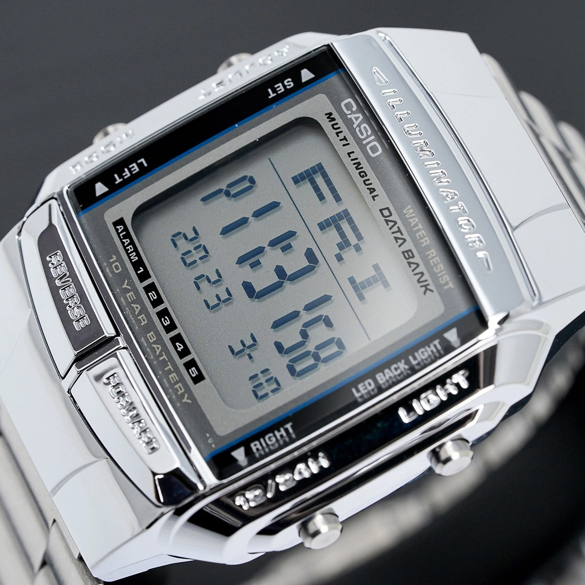 CASIO DB-360-1ASDF Montre unisexe analogique avec boîtier de 38 mm