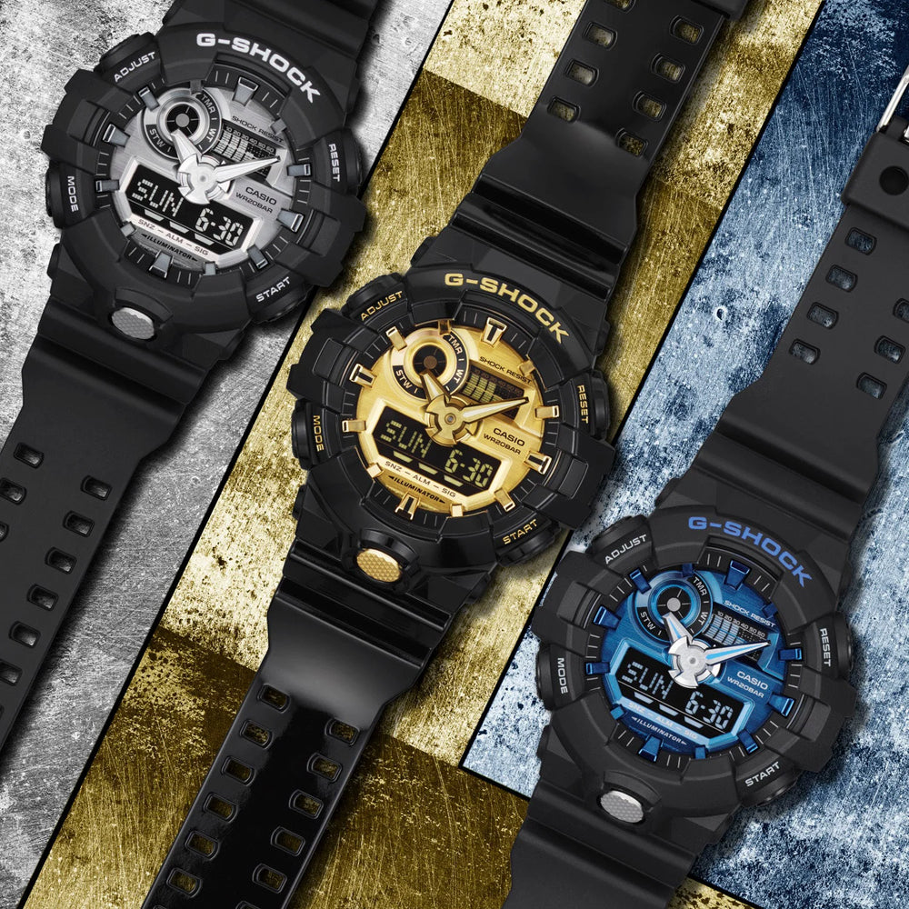 G-Shock Men's Black Digital Watch, Resin Band | Ga-2100-1a1 by i-watch
