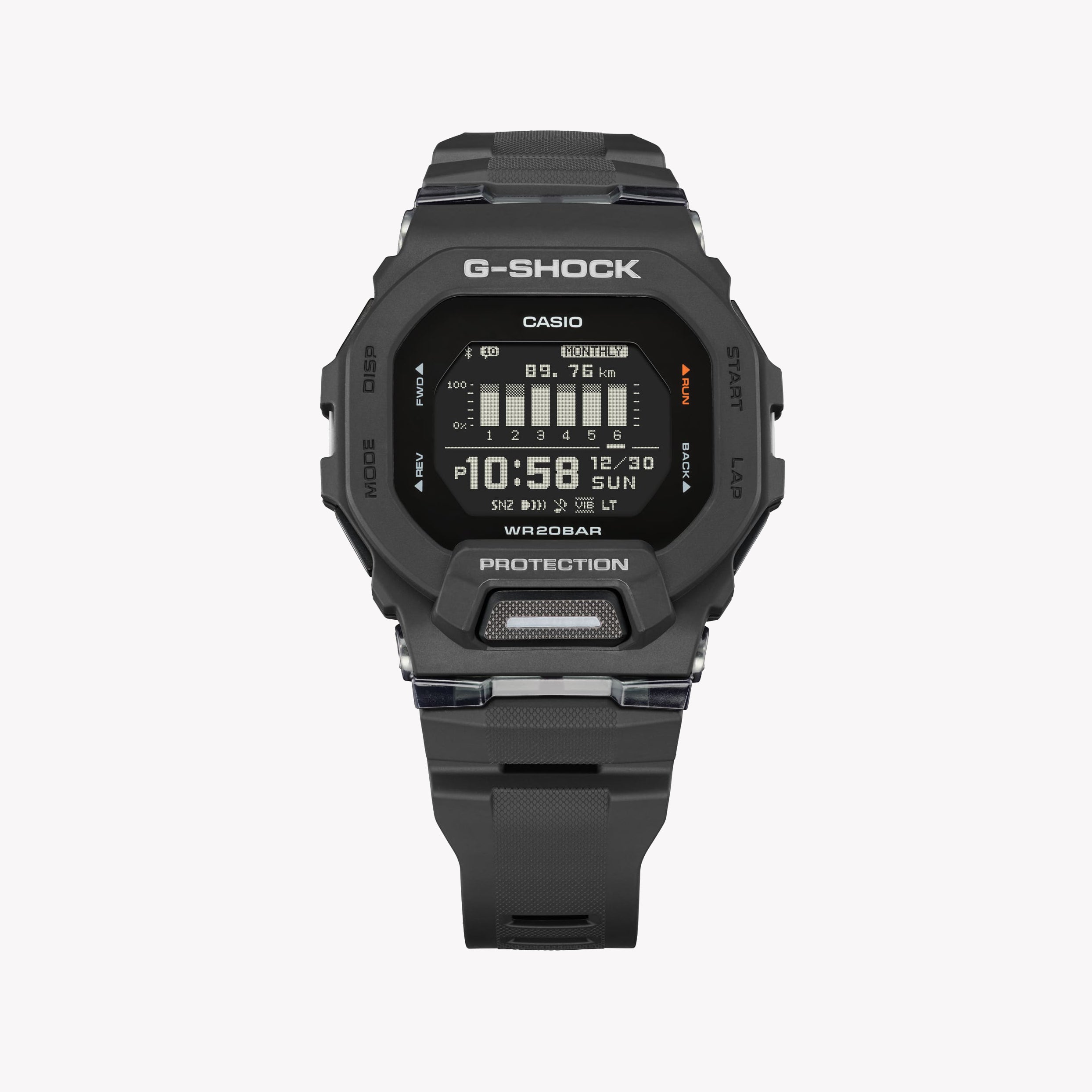 CASIO G-SHOCK GBD-200-1DR - ADVENTURE-READY MEN'S SMART WATCH WITH GPS & FITNESS TRACKING