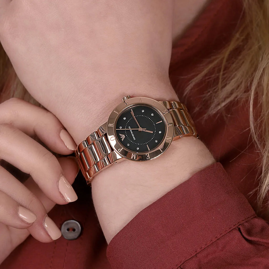 EMPORIO ARMANI AR11251 - BOLD ROSE GOLD TIMEPIECE FOR MODERN MEN-i-Watch-4