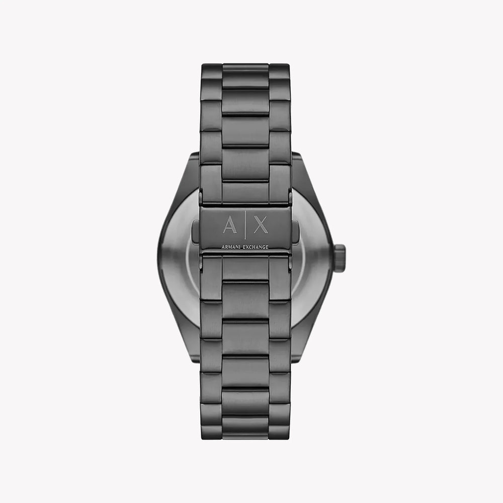 A|X Armani Exchange Men's Grey Stainless Steel, Blue Dial | Ax1421 by i-watch