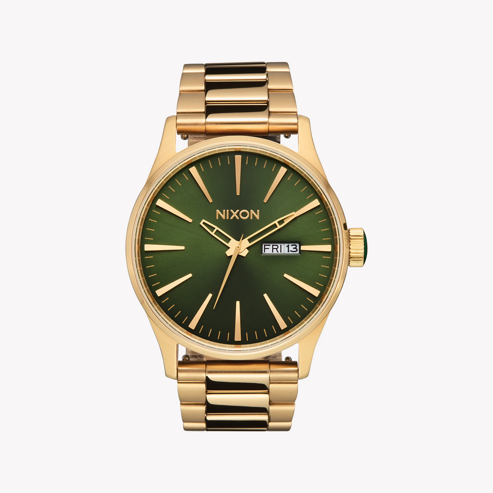 Nixon Men's Gold Watch, Green Dial | A356-1919 by i-watch