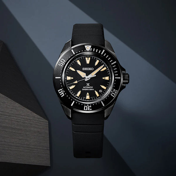 Seiko Prospex Men's Black Stainless Steel, Silicone | Srpl15k1 by i-watch