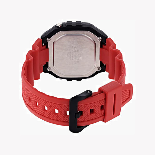 CASIO W-218H-4BV SPORTY ADVENTURER - STRIKING RED & BLACK DIGITAL WATCH for Men-i-Watch-4