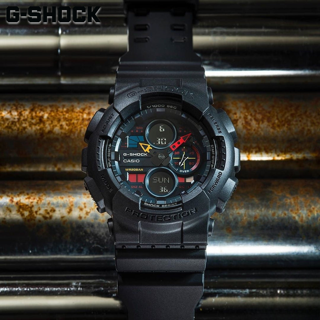 CASIO G-SHOCK GA-140BMC-1ADR ADVENTURE READY - MEN'S RUGGED TIMEPIECE WITH BLACK RESIN BAND-i-Watch-4