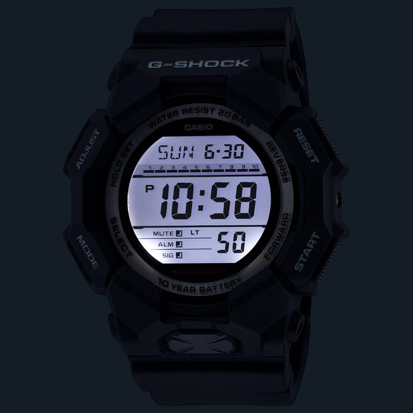 Casio G-Shock Men's Black Watch, Plastic Case | Gd-010-1er by i-watch