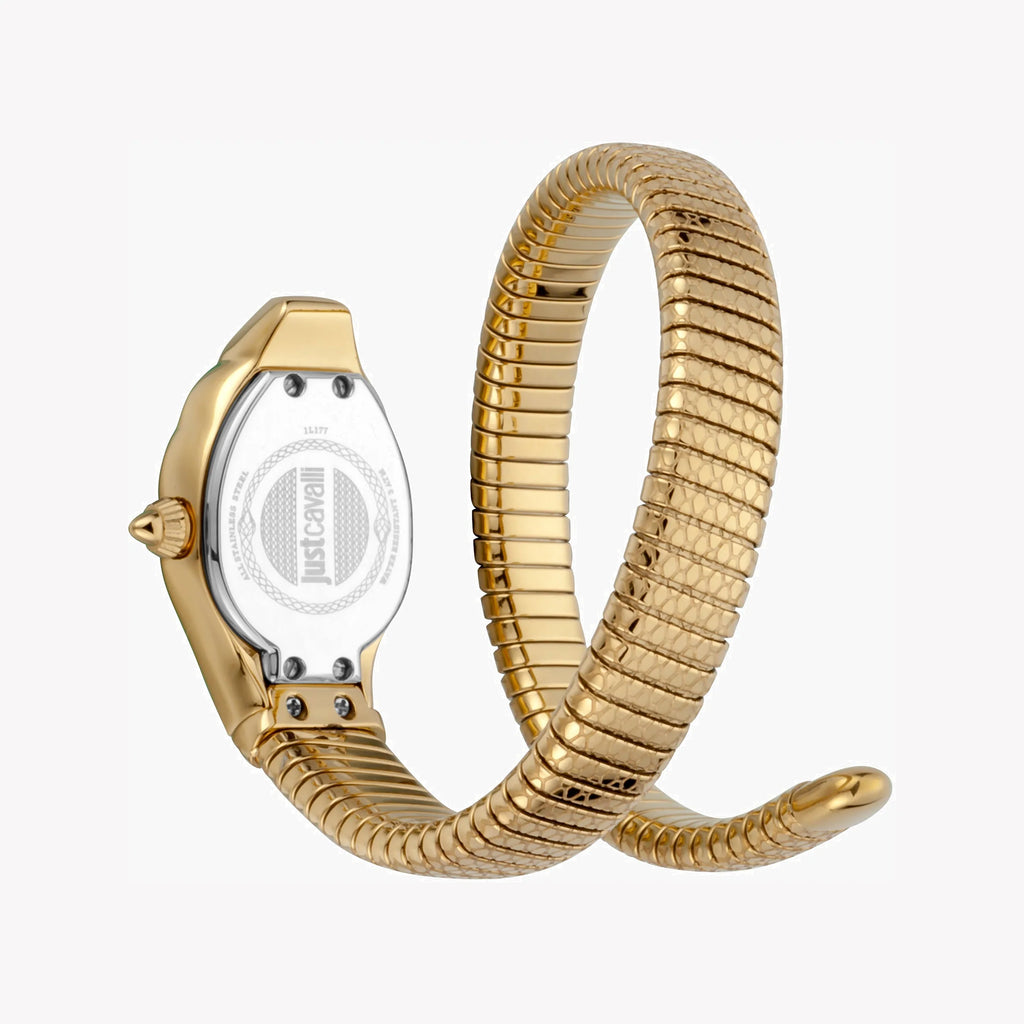 JUST CAVALLI Women's Watch with Gold Stainless Steel Case and Gold Stainless Steel Band-i-Watch-3