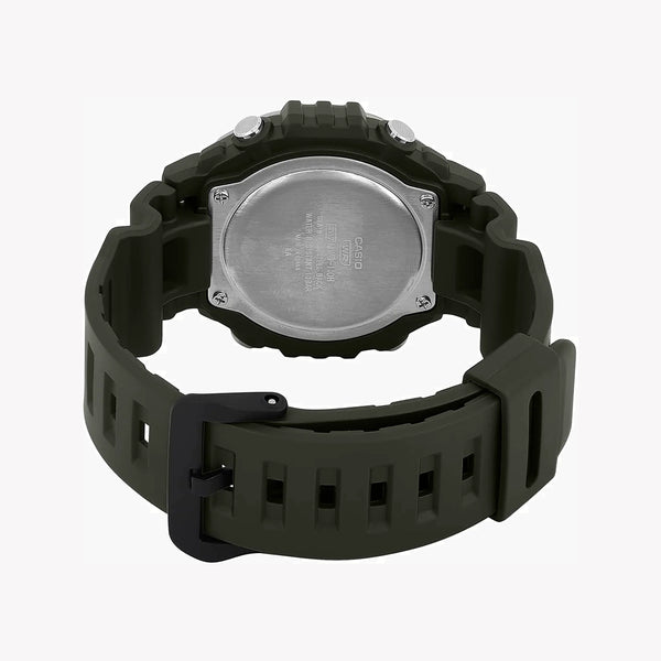 Casio Men's Green Resin Watch, Digital Dial | Mwd-110h-3avdf by i-watch