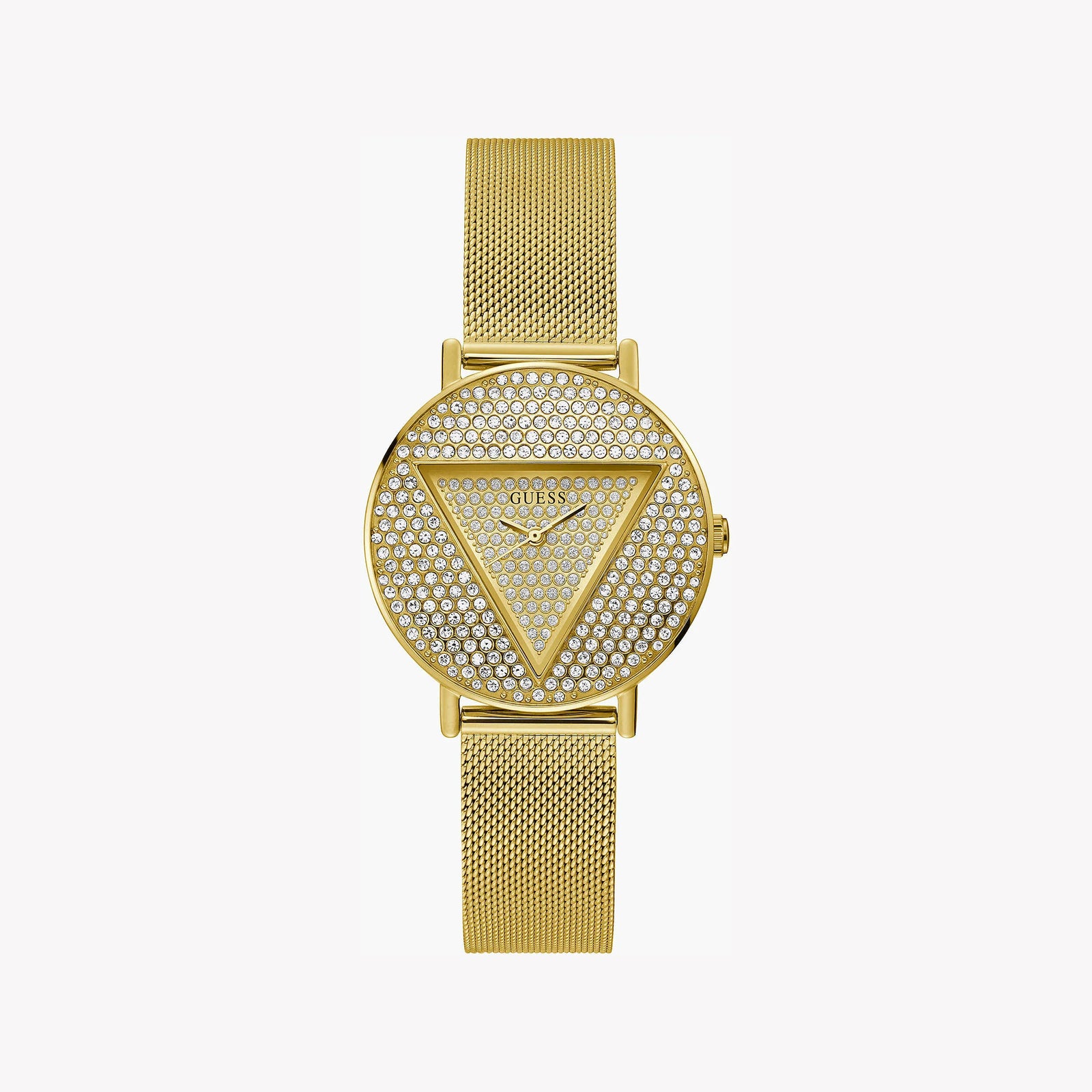 Guess Women's Gold Stainless Steel Watch, Gold Dial | Gw0477l2 by i-watch