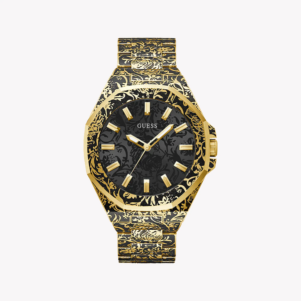 Guess Women's Multicolor Stainless Steel Watch, Black Dial | Gw0700g1 by i-watch