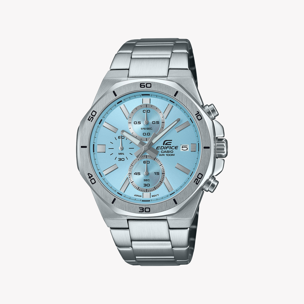CASIO EDIFICE EFV-640D-2BVUEF - ELEGANT PERFORMANCE MEN'S WATCH WITH STUNNING BLUE DIAL