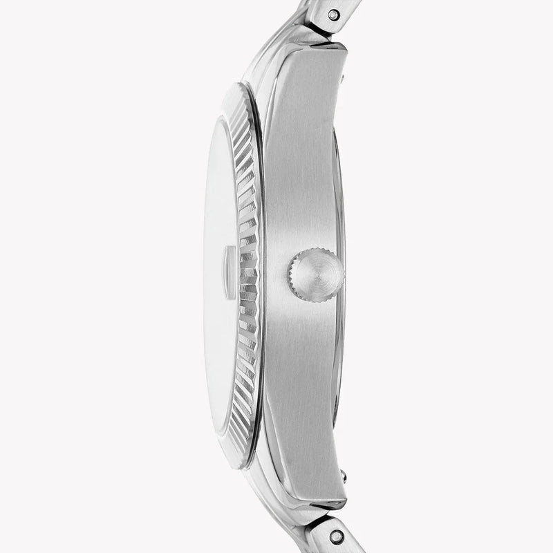 Fossil Women's Silver Stainless Steel Watch, White Dial | Es4897 by i-watch