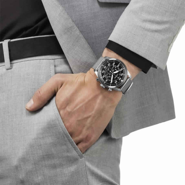 Citizen Ca4210-59f Powerful Precision - Stylish Men's Eco-Drive Chronograph Watch by i-watch