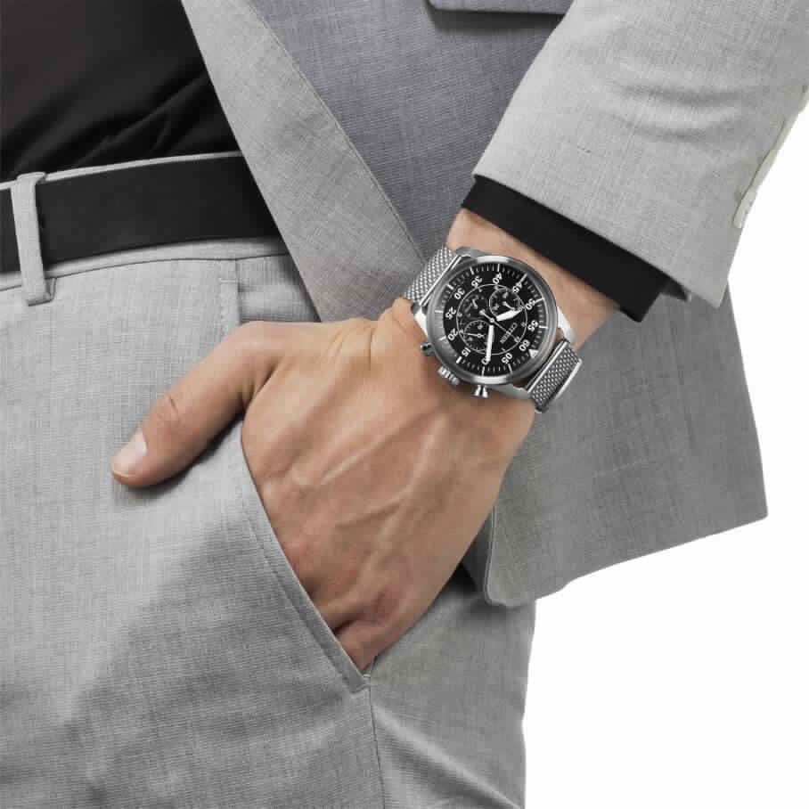 CITIZEN CA4210-59F POWERFUL PRECISION - STYLISH MEN'S ECO-DRIVE CHRONOGRAPH WATCH-i-Watch-2